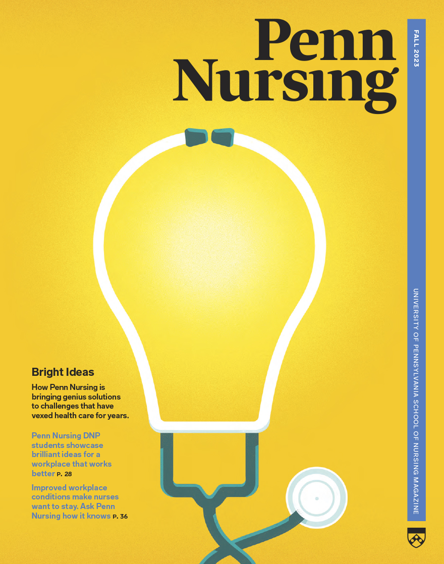 Penn Nursing Magazine Cover Fall 2023